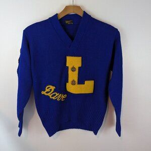 VTG Varsity 'Dave' Sweater 1964, Sz S